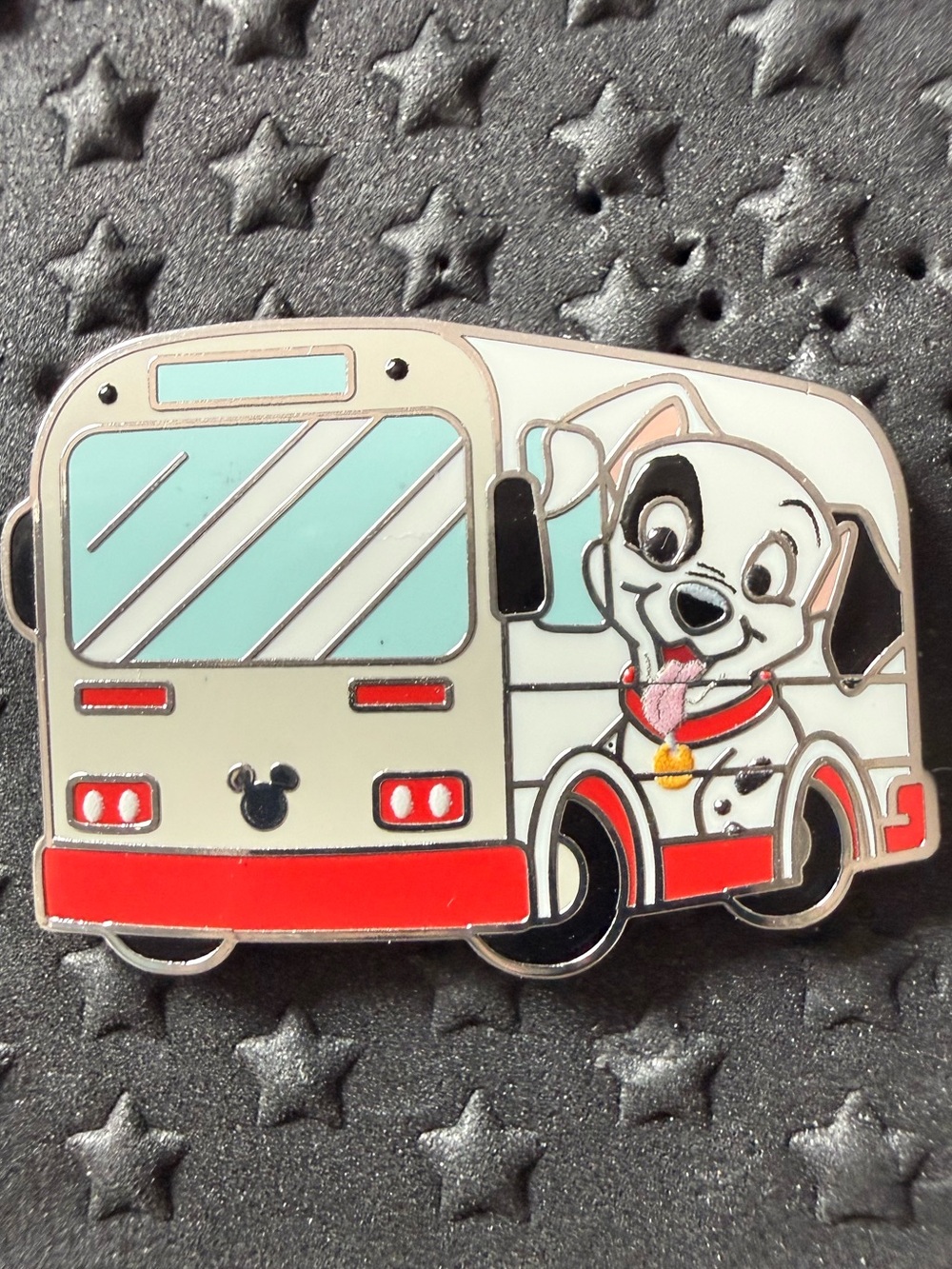 Disney Dalmatian Bus Enamel Pin